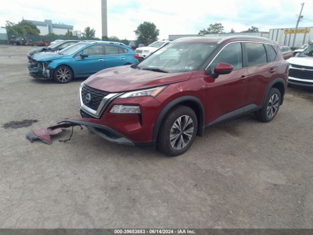 5N1BT3BBXNC674691 Nissan Rogue Sv Intelligent Awd