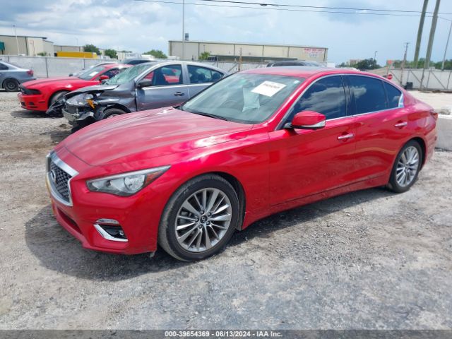 JN1EV7BP8NM310037 Infiniti Q50 LUXE