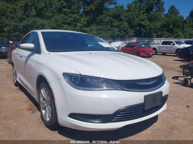 Aukcja sprzedaży 2016 Chrysler 200 Touring, vin: 1C3CCCFB8GN183468, numer aukcji: 39654446