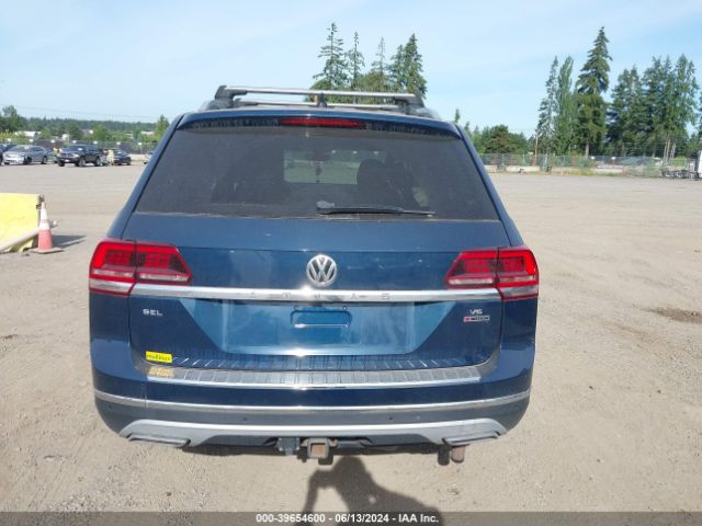 1V2NR2CA6JC566822 Volkswagen Atlas 3.6l V6 Sel Premium