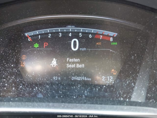 2HKRW2H83JH699012 Honda Cr-v Ex-l/ex-l Navi