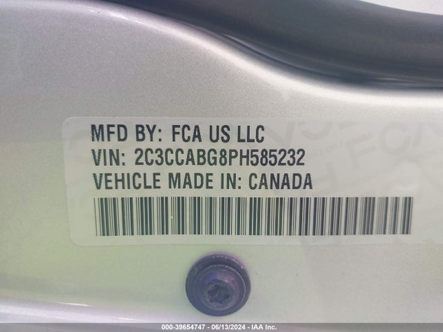 Chrysler 300 300s 2023 2C3CCABG8PH585232 Image 9