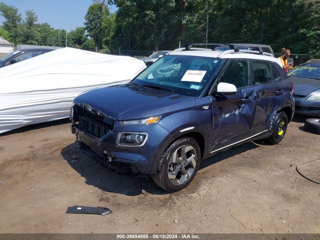 Hyundai Venue Denim 2021 KMHRC8A31MU099444 Image 2