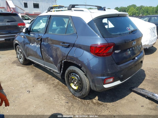 Hyundai Venue Denim 2021 KMHRC8A31MU099444 Image 3