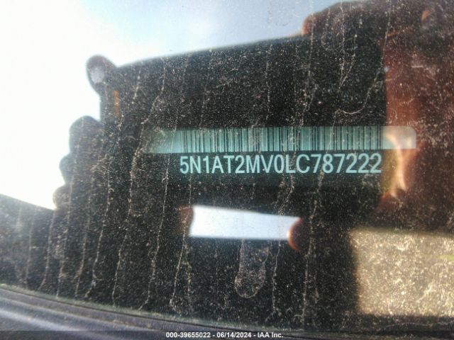 5N1AT2MV0LC787222 Nissan Rogue Sv Intelligent Awd