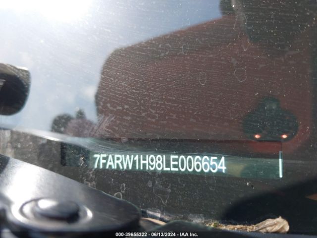 7FARW1H98LE006654 Honda Cr-v 2wd Touring