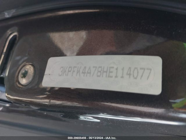 3KPFK4A78HE114077 KIA FORTE LX