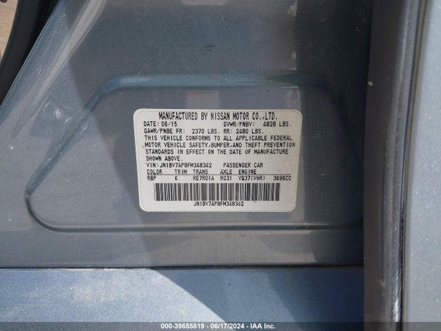 JN1BV7AP8FM348342 Infiniti Q50 Premium