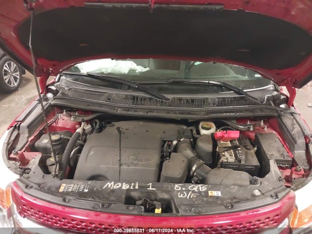 Ford Explorer Limited 2015 1FM5K8F8XFGB96522 Image 10