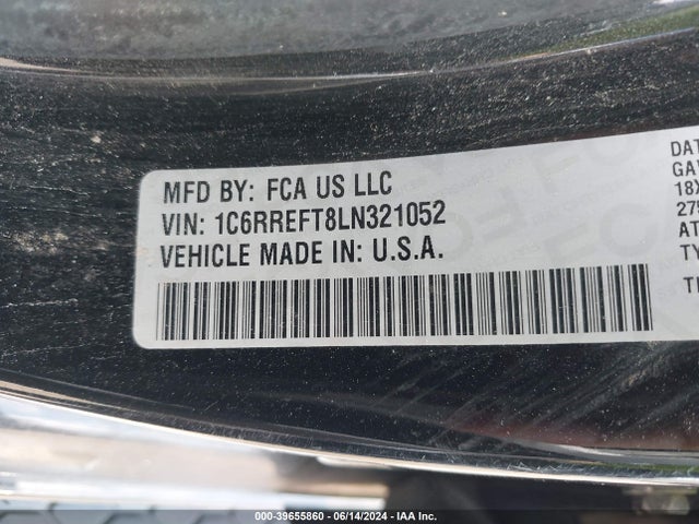 1C6RREFT8LN321052 RAM 1500 Lone Star  4x2 5'7 Box