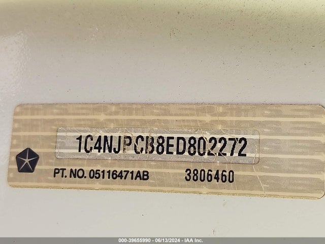 Jeep Patriot Limited 2014 1C4NJPCB8ED802272 Image 9