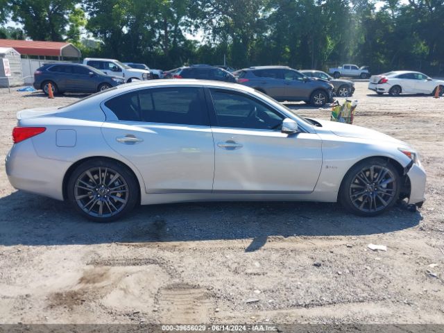 JN1FV7AR2GM450675 Infiniti Q50 3.0t Red Sport 400