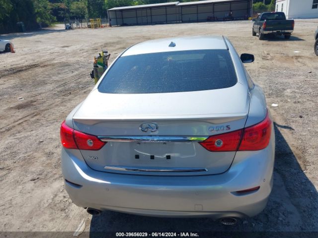 JN1FV7AR2GM450675 Infiniti Q50 3.0t Red Sport 400