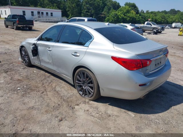 JN1FV7AR2GM450675 Infiniti Q50 3.0t Red Sport 400