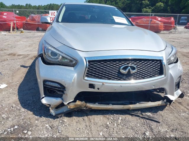 JN1FV7AR2GM450675 Infiniti Q50 3.0t Red Sport 400