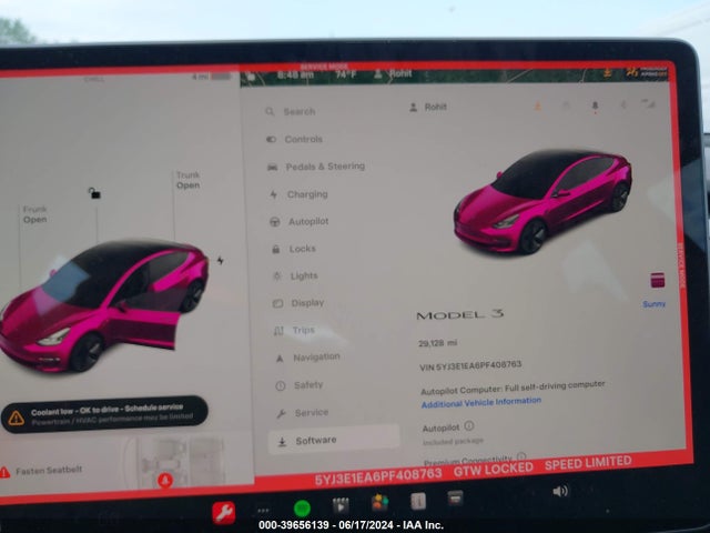 2023 TESLA MODEL 3 5YJ3E1EA6PF408763 Photo 6