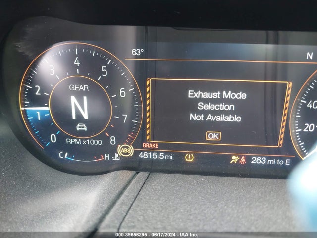 39656295 :رقم المزاد ، 1FA6P8R01N5554218 vin ، 2022 Ford Mustang Mach 1 Fastback مزاد بيع