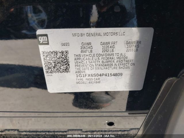 2023 CHEVROLET BOLT EV 1G1FX6S04P4154809 Photo 8