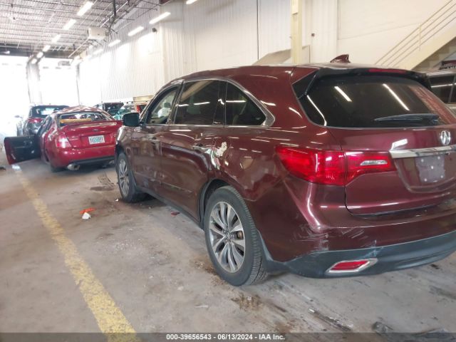 5FRYD4H62EB007191 Acura Mdx Technology Pkg W/entertainment Pkg