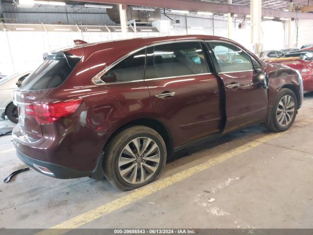 5FRYD4H62EB007191 Acura Mdx Technology Pkg W/entertainment Pkg