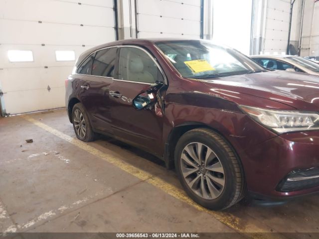 5FRYD4H62EB007191 Acura Mdx Technology Pkg W/entertainment Pkg