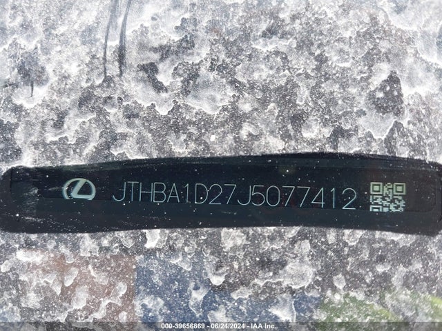 JTHBA1D27J5077412 Lexus IS 300