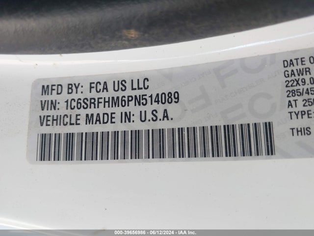 RAM 1500 Limited  4x4 5'7 Box 2023 1C6SRFHM6PN514089 Image 9
