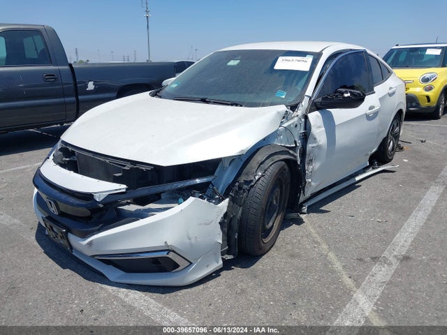 Honda Civic Lx 2020 2HGFC2F64LH595333 Image 2