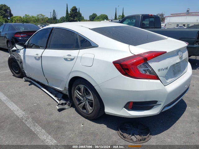 Honda Civic Lx 2020 2HGFC2F64LH595333 Image 3