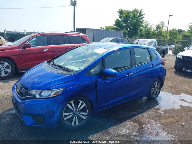 39657322 :رقم المزاد ، JHMGK5H79GX010016 vin ، 2016 Honda Fit Ex مزاد بيع