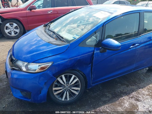 39657322 :رقم المزاد ، JHMGK5H79GX010016 vin ، 2016 Honda Fit Ex مزاد بيع