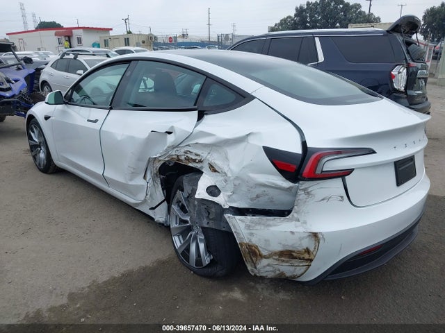 Tesla Model 3 Rear-wheel Drive 2024 5YJ3E1EA3RF773680 Image 3