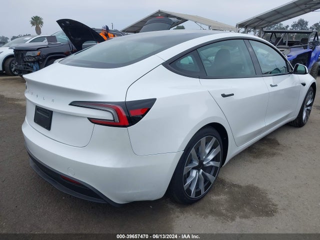 Tesla Model 3 Rear-wheel Drive 2024 5YJ3E1EA3RF773680 Image 4
