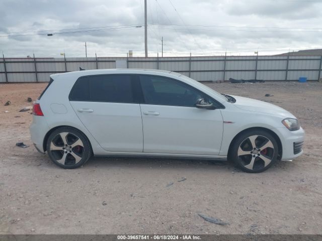 3VW5T7AU8FM061932 Volkswagen Golf Gti 2.0t Autobahn 4-door