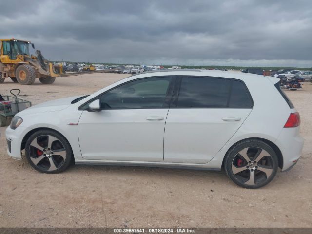 3VW5T7AU8FM061932 Volkswagen Golf Gti 2.0t Autobahn 4-door