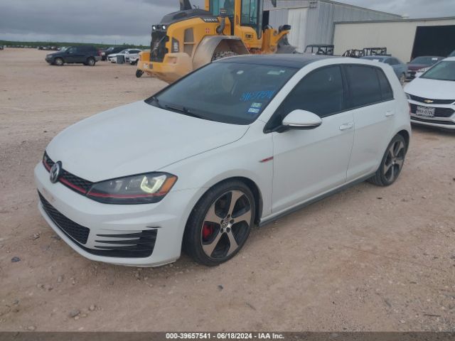 3VW5T7AU8FM061932 Volkswagen Golf Gti 2.0t Autobahn 4-door