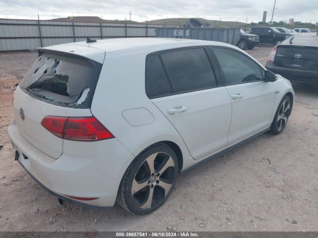 3VW5T7AU8FM061932 Volkswagen Golf Gti 2.0t Autobahn 4-door