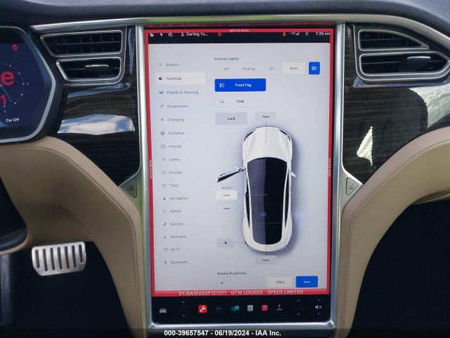 Tesla Model S 90d/p100d/p85d/p90d 2016 5YJSA1E40GF137071 Image 19