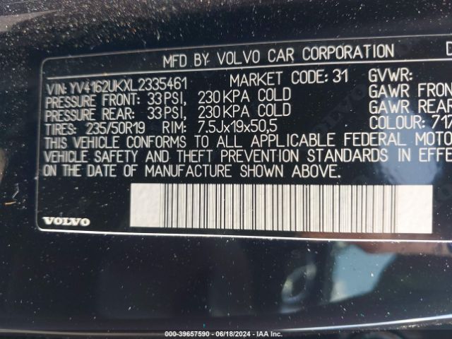 YV4162UKXL2335461 Volvo Xc40 T5 Momentum