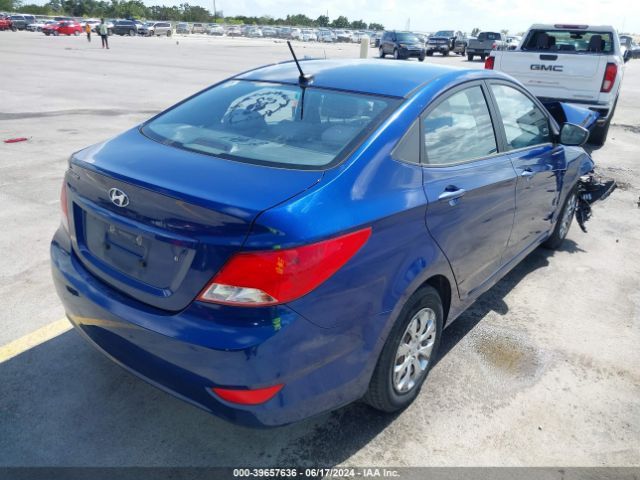 KMHCT4AE1GU968807 Hyundai ACCENT SE