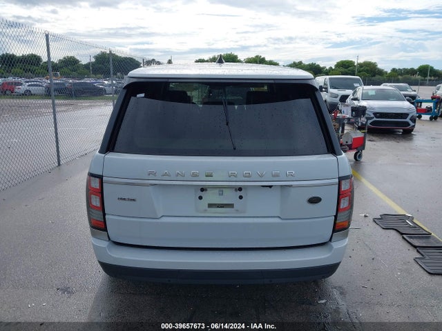 SALGS2FK2HA365694 Land Rover Range Rover 3.0l V6 Turbocharged Diesel Hse Td6