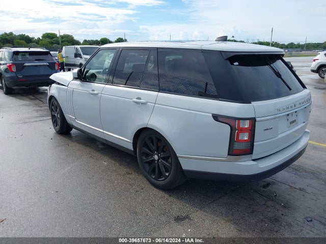 SALGS2FK2HA365694 Land Rover Range Rover 3.0l V6 Turbocharged Diesel Hse Td6