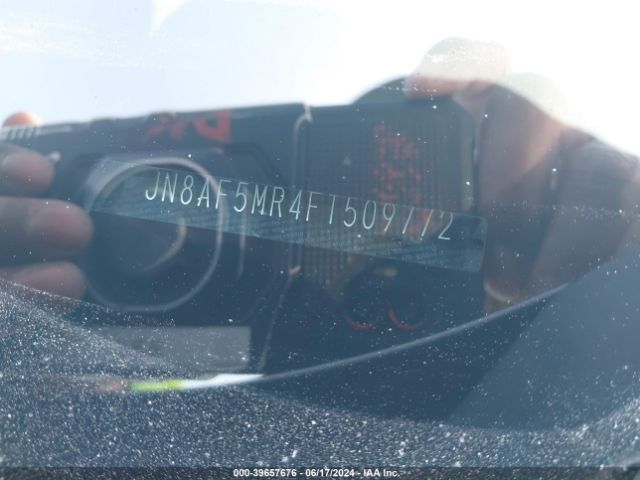 JN8AF5MR4FT509772 Nissan Juke Sl