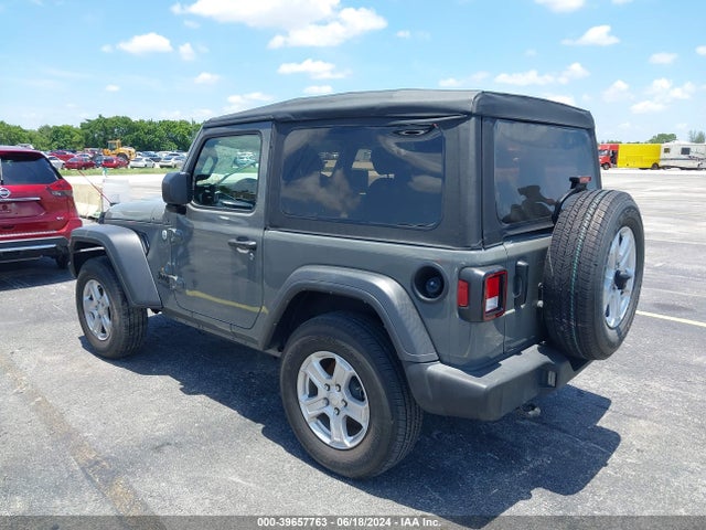 1C4HJXAG3MW655731 Jeep Wrangler Sport S 4x4