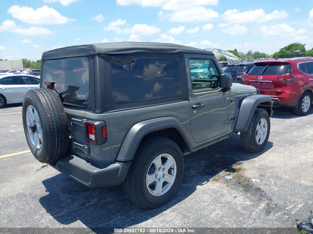 1C4HJXAG3MW655731 Jeep Wrangler Sport S 4x4
