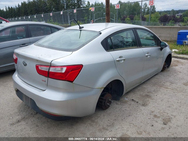 KIA RIO LX 2016 KNADM4A38G6695631 Image 4