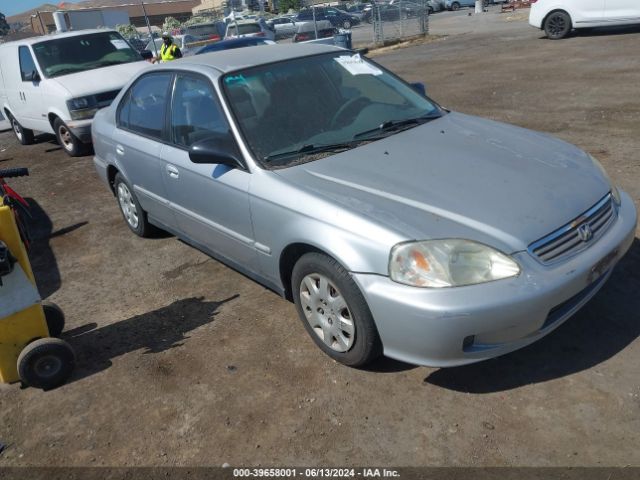 Auction sale of the 1999 Honda Civic Value Package, vin: 2HGEJ6617XH590887, lot number: 39658001