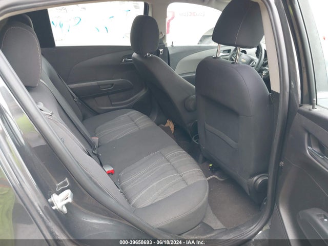 Chevrolet Sonic Lt Auto 2014 1G1JC6SH1E4220239 Image 8