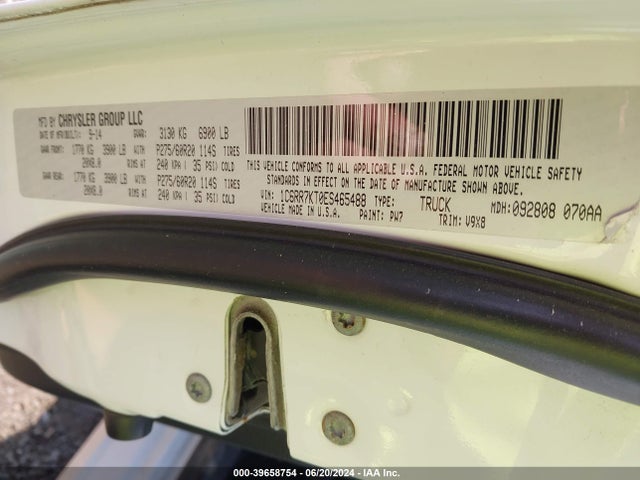 RAM 1500 Express 2014 1C6RR7KT0ES465488 Image 9