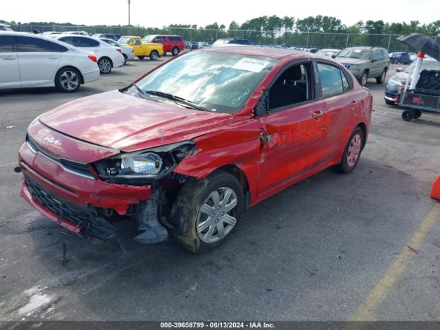 3KPA24AD4NE433584 KIA RIO S
